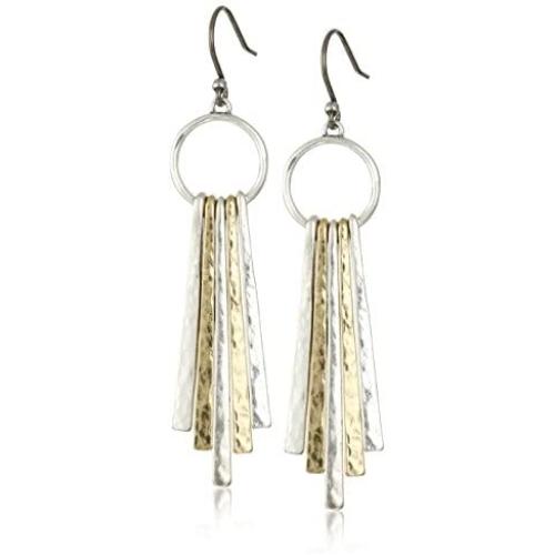 Lucky Brand Womens Metal Paddle Earring