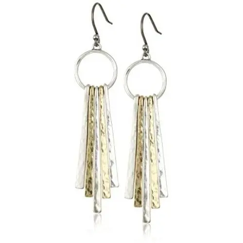 Lucky Brand Womens Metal Paddle Earring Lucky Brand Womens Metal Paddle Earring