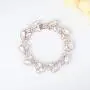 Asooll Wedding Crystal Hand Bracelet Bride Rhinestone Bracelet Fashion Jewelry Bracelet for Women and Girls for Women and Girls (Rose gold) Asooll Wedding Crystal Hand Bracelet Bride Rhinestone Bracelet Fashion Jewelry Bracelet for Women and Girls for Women and Girls (Rose gold)