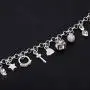 Dofihy 925 Silver Bracelets for Women Bracelet Ladies Bracelet Fashion Jewelry Silver Bracelet