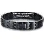 MPRAINBOW Man of God 1 Timothy 6:11 - Stainless Steel Cross Bracelet - Christian Religous Gifts for Men Boy - Inspirational Bracelet Bible Verse Jewelry - Adjustable Link ID Bracelet MPRAINBOW Man of God 1 Timothy 6:11 - Stainless Steel Cross Bracelet - Christian Religous Gifts for Men Boy - Inspirational Bracelet Bible Verse Jewelry - Adjustable Link ID Bracelet