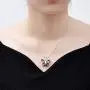 constantlife Cremation Jewelry for Ashes Memorial Urn Necklace Silver Plated Elegant Butterfly Shape Crystal Pendant Keepsake for Human Pets constantlife Cremation Jewelry for Ashes Memorial Urn Necklace Silver Plated Elegant Butterfly Shape Crystal Pendant Keepsake for Human Pets