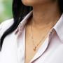 14 Karat Yellow Gold Heart Shape 0.75 Carats Citrine Diamond Pendant