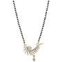 Efulgenz Indian Bollywood Traditional Gold Plated American Diamond CZ Mangalsutra Pendant Necklace Jewelry for Women