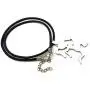 GWOOD Juggalette Pendant with 18 Inch Cord Necklace Silver Color GWOOD Juggalette Pendant with 18 Inch Cord Necklace Silver Color