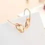 Neoglory Jewelry 14k Gold Plated Champagne Crystal Drop Pierced Earrings Mothers day Gift embellished with Crystals from Swarovski Neoglory Jewelry 14k Gold Plated Champagne Crystal Drop Pierced Earrings Mothers day Gift embellished with Crystals from Swarovski