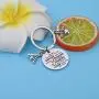BAUNA Softball Keychain Softball Gift Always Remember You are Braver Than You Believe Keychain with Inspirational Quote for Softball Player Team Coaches BAUNA Softball Keychain Softball Gift Always Remember You are Braver Than You Believe Keychain with Inspirational Quote for Softball Player Team Coaches
