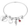 Dletay Cremation Bracelet for Ashes Stainless Steel Urn Bracelet with Heart Charm Ashes Holder Memorial Urn Bangle for Ashes-I Still Need You Close to Me