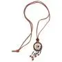 MJartoria Dream Catcher Pendant Necklace BFF Gifts Car Charm Beads Cluster Dangle Suede Rope Necklace MJartoria Dream Catcher Pendant Necklace BFF Gifts Car Charm Beads Cluster Dangle Suede Rope Necklace