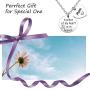 Eigso Memorial Jewelry A Piece of My Heart is in Heaven Necklace Sympathy Gift Memorial Keepsake for Loss of Mom Bereavement Gift Remembrance Necklace (Piece of My Heart NL)
