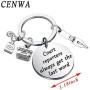 CENWA Court Reporter Gift Court Reporter Always Get The Last Word Keychain Stenographer Gift Retirement Gift for Court Reporter