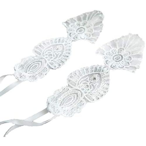 YiMinpwp Sparkly Lace Barefoot Bridal Sandals Wedding Shoes Sequin Swarovski Crystal Wedding Accessories