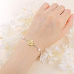 S925 Sterling Silver Sunflower with CZ Pendant Necklace or Ring Earrings Bracelet Jewelry for Women 18''