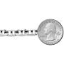 Savlano 925 Sterling Silver 8mm Italian Solid Flat Mariner Link Chain Necklace for Men & Women - Made in Italy Comes Gift Box (8mm)