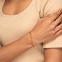 Reoxvo 18K Plated Gold Chain Necklaces for Women Paperclip Necklace and Bracelet Sets