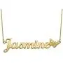 MyNameNecklace Personalized Name Necklace with Butterfly Charm -Custom Pendant Precious Metals Sterling Silver 925 & Gold Plating Jewelry MyNameNecklace Personalized Name Necklace with Butterfly Charm -Custom Pendant Precious Metals Sterling Silver 925 & Gold Plating Jewelry