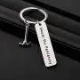ENSIANTH Feminist Gift Smash The Patriarchy Girl Power Keychain Female Empowerment Gift Resistance Jewelry Feminism Jewelry