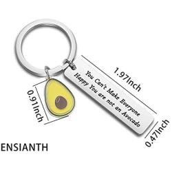 Funny Avocado Gift You Can’t Make Everyone Happy You Are Not An Avocado Keychain Best Friend Gift