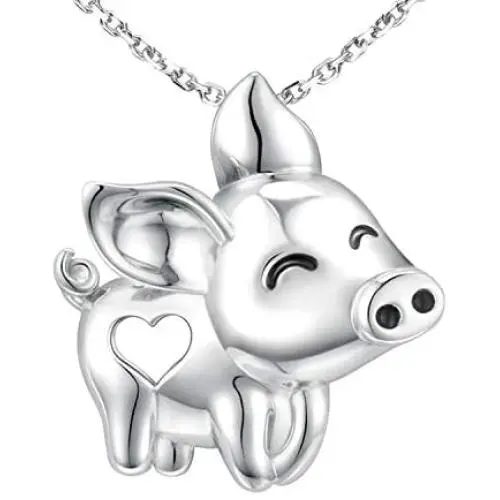 S925 Sterling Silver Animals Pendant Necklace Cute Animal Lover Jewelry Birthday for Women Girls Daughter Wife Valentines Day S925 Sterling Silver Animals Pendant Necklace Cute Animal Lover Jewelry Birthday for Women Girls Daughter Wife Valentines Day