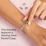 Pandora Jewelry Moments Mesh Charm Sterling Silver Bracelet, 8.3''