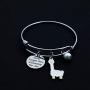 Llama Gift Never Forget How Llamazing You are Bracelet Gift for Llama Lover Friend Llama Jewelry Alpaca Gifts(llamazing BR)