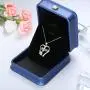 MUSECLOUD 925 Sterling Silver Mom Necklace Birthstone Jewelry Love Heart Pendant Mothers Necklace for Women Mama Aunt Grandma Mothers Day Birthday