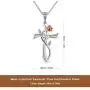 Angelady Mothers Day Gift Sunflower Cross Necklace for Women Mom Girls, You are My Sunshine Flower Necklace Valentine Birthday Jewelry, Come with Gift Box Angelady Mothers Day Gift Sunflower Cross Necklace for Women Mom Girls, You are My Sunshine Flower Necklace Valentine Birthday Jewelry, Come with Gift Box