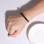 XUANPAI Personalized Custom Name Initial Lava Rock Bracelet Genuine Leather Bracelets with Magnetic Clasp XUANPAI Personalized Custom Name Initial Lava Rock Bracelet Genuine Leather Bracelets with Magnetic Clasp
