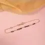 CaratLane Latika Mangalsutra Diamond Bracelets for Women 0.05 Carat (IJ-Color, SI-Clarity) in 14 K Yellow Gold with Jewelry Gift Box CaratLane Latika Mangalsutra Diamond Bracelets for Women 0.05 Carat (IJ-Color, SI-Clarity) in 14 K Yellow Gold with Jewelry Gift Box