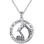 Giraffe Necklace for Mom from Daughter Sterling Silver Always My Mother Forever My Friend Giraffe Jewelry Gift for Women Giraffe Necklace for Mom from Daughter Sterling Silver Always My Mother Forever My Friend Giraffe Jewelry Gift for Women