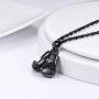 PROSTEEL Stainless Steel Boxing Glove Necklace, Fighting Glove, Pendant & Chain, Men Jewelry