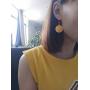 MANZHEN Lemon Earrings Watermelon Earrings Cute Fruit Earrings Jewelry for Women