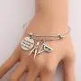 ENSIANTH Architect Bracelet Architecture Gift She Believed She Could So She Did Expandable Bangle Gift for Architecture