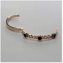 Luxe Alice Premium Fashion Accessory of Rose Gold Surgical Steel Bracelets for Women, Charm Link (Chain) Wrist Bracelet(Bangle)