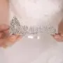 FXmimior Silver Bridal Wedding Crown Headband Women Crystal Tiara Headpiece Wedding Hair Accessories FXmimior Silver Bridal Wedding Crown Headband Women Crystal Tiara Headpiece Wedding Hair Accessories