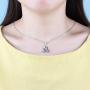Furious Jewelry 925 Sterling Silver Good Luck Irish Triangle Celtic Knot Vintage Pendant Necklace