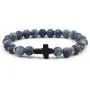 Fuqimanman2020 8 Pcs Cross Beads Bracelet Set 8mm Lava Rock Tiger Eye Stone Bracelets Turquoise Natural Stone Stretch Elastic Healing Bracelets for Women Girls Jewelry Fuqimanman2020 8 Pcs Cross Beads Bracelet Set 8mm Lava Rock Tiger Eye Stone Bracelets Turquoise Natural Stone Stretch Elastic Healing Bracelets for Women Girls Jewelry