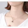 Tasnunisa 925 Sterling Silver Pendant Necklace I Love You Necklace 100 Languages Love Necklaces for Women Best Gift for Her