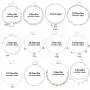 AIDSOTOU 12 Pcs Choker Necklaces Set for Teen Girls Women Bohemian Chain Chokers Gift Pack