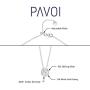 PAVOI 14K Gold Plated Post Faux Diamond Round Solitaire Pendant Halo Necklace | Gold Necklace for Women | Slider Adjustable