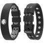 ProExl 18K Sports Magnetic Bracelet - Waterproof - Breathable Strap - Super Strength - Arthritis Relief (Black Gray)