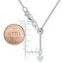 10k White Gold Adjustable Box Link Chain Necklace, 0.7mm, 22'' 10k White Gold Adjustable Box Link Chain Necklace, 0.7mm, 22''