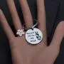 MAOFAED Best Friend Keychain Friendship Gift Cartoon Lover Gift Birthday Gift Friendship Keychain Gift for BFF