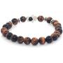 Maya Bracelets Hand of Hamsa Charm Marble Stone Bracelet