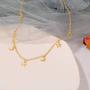 Joyiever Star Choker Necklace Star Necklace for Women,Dainty Star Necklace Choker for Teen Girls Gift