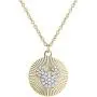 Disney Mickey and Minnie Mouse Yellow Gold Over Sterling Silver Cubic Zirconia Disc Pendant Necklace 16 + 2” Chain Disney Mickey and Minnie Mouse Yellow Gold Over Sterling Silver Cubic Zirconia Disc Pendant Necklace 16 + 2” Chain