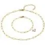 14k Real Gold Plated Paperclip Link Necklaces, 4mm Oval Chain Link Choker Necklace Bracelets,Chunky Collar Jewelry Set for Women Teens Girl 14k Real Gold Plated Paperclip Link Necklaces, 4mm Oval Chain Link Choker Necklace Bracelets,Chunky Collar Jewelry Set for Women Teens Girl