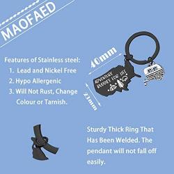 MAOFAED Camping Gift Camping Keychain RV Camper Gift Adventure Gift