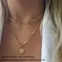 IEFSHINY Gold Layered Initial Necklaces for Women Girls, 14K Gold Plated Dainty Heart Initial Pendant Necklace Layering Choker Paperclip Link Chain Layered Necklaces for Women Jewelry Teen Girl Gifts IEFSHINY Gold Layered Initial Necklaces for Women Girls, 14K Gold Plated Dainty Heart Initial Pendant Necklace Layering Choker Paperclip Link Chain Layered Necklaces for Women Jewelry Teen Girl Gifts
