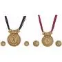 Efulgenz Indian Ethnic Bollywood Designer Necklace and Earrings Jewelry Set in Antique 18K Gold Tone for Women and Girls